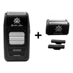 Afeitadora Eurostil Bucanero Shaver Profesional + Cabezal