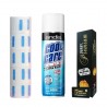 Rollo de Papel de Cuello + Andis Cool Care + Caja de Hojas de Afeitar Derby Premium