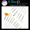 Set De 15 Pinceles Para Manicuria Uñas Deco Liners Dotting