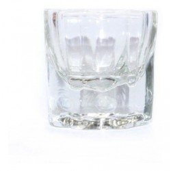 10 Vasos De Vidrio Dappen Vasito Uñas Gelificadas Esculpidas