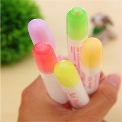 5 Lapiz Corrector De Esmalte Recargable 4 Puntas Uñas Nail