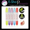 5 Lapiz Corrector De Esmalte Recargable 4 Puntas Uñas Nail