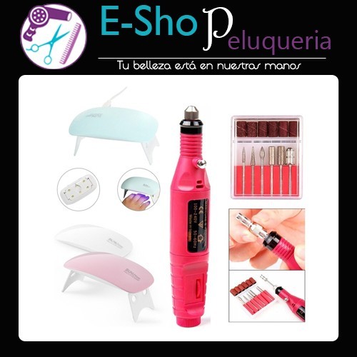 Torno de Mano Driller Drill + Cabina de Uñas Sun Mini