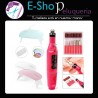 Torno de Mano Driller Drill + Cabina de Uñas Sun Mini