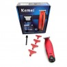 Maquina de Corte Inalambrica Profesional Kemei KM-5026 Roja