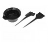 Kit Para Tintura Capa+ 3 Pinceles + Bowl Medidor Peluquería