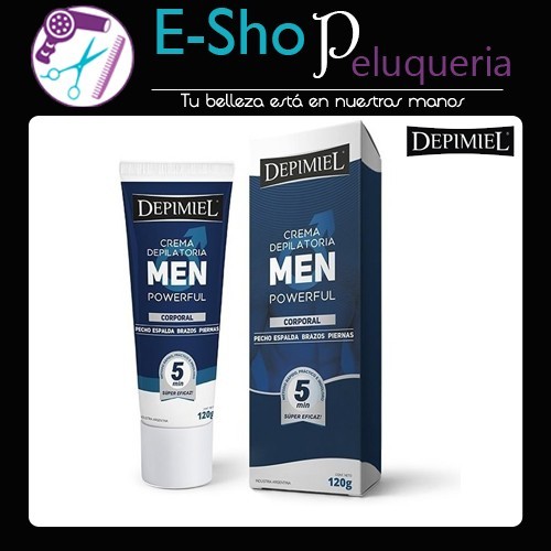 Crema Depilatoria Corporal Hombre X 120 Grs Depimiel Depila
