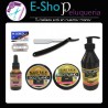 Kit Barberia Shampoo + Cera Brillante + Mate + Aceite Scotland