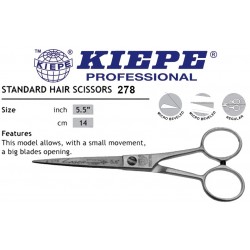 Tijera de Corte Profesional Microdentada Kiepe 5,5 Pulgadas 278