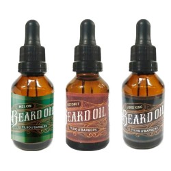 Set 3 Aceites Para Barba Con Aroma Yilho X 30ml Barber