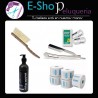 Kit Navaja de Afeitar + Hojas de aFeitar + Cepillo Quitapelo + Rollo de Papel de Cuello  + Hojas de Afeitar