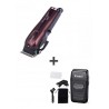 Maquina Kemei Cordless 2600 + Razuradora Kemei-1102 Shaver