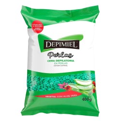 Kit Cera Depilatoria Vegetal Depimiel en Pote X 400 Grs + Cera en Pote x 200grs + Cera en Lata X 200grs