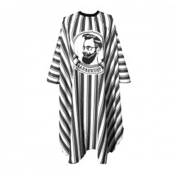 Capa de Corte Barber a Rayas
