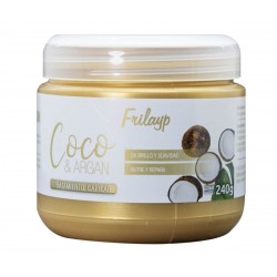 Baño de Crema Profesional Argan y Coco X 240grs Frilayp