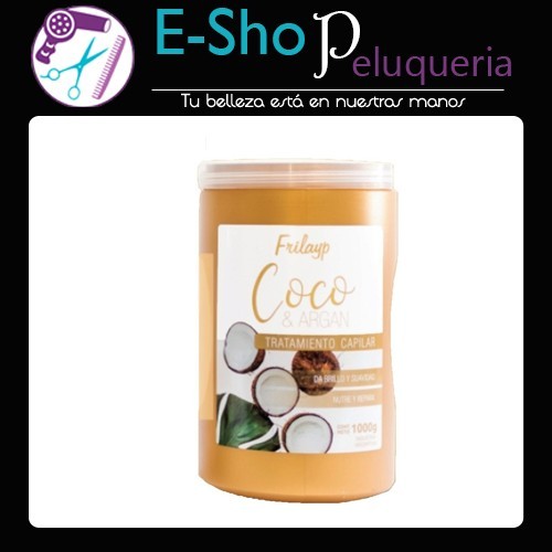Baño de Crema Profesional Argan y Coco X 1Kg Frilayp