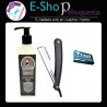 Kit Afeitado Shaving Gel De Afeitar 300 Ml + Navaja + Filos