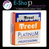 Treet Platinum Hojas Afeitar Para Navaja Barbería X100
